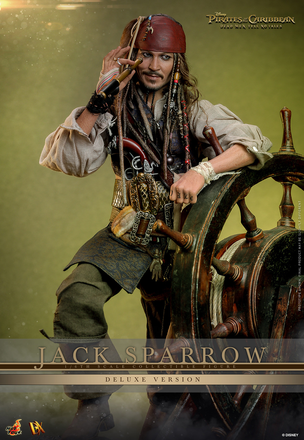 Pirates of the Caribbean - Jack Sparrow DX Deluxe Ver. Sixth Scale Figure